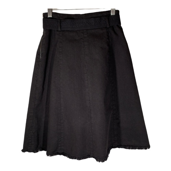 Maje Black A-Line Skirt - Picture 4 of 8